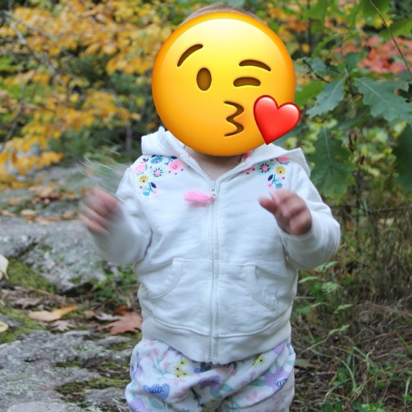 Carters Zip Up Hoodie, 9m - Picture 6 of 8